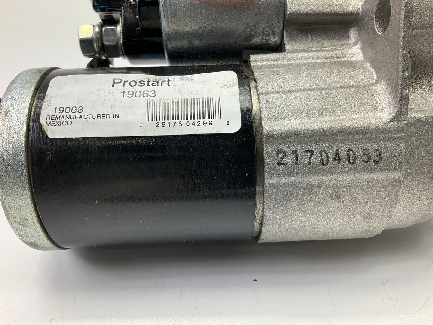 REMAN. Prostart 19063 Starter Motor For 2004-2022 Nissan 3.5L-V6