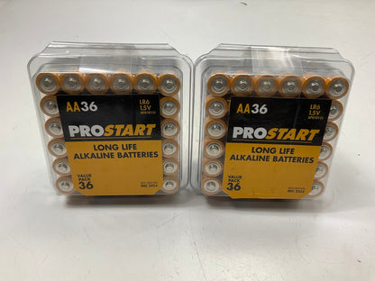 (72) Prostart AA DOUBLE A Batteries - DEC 2024 Expiry
