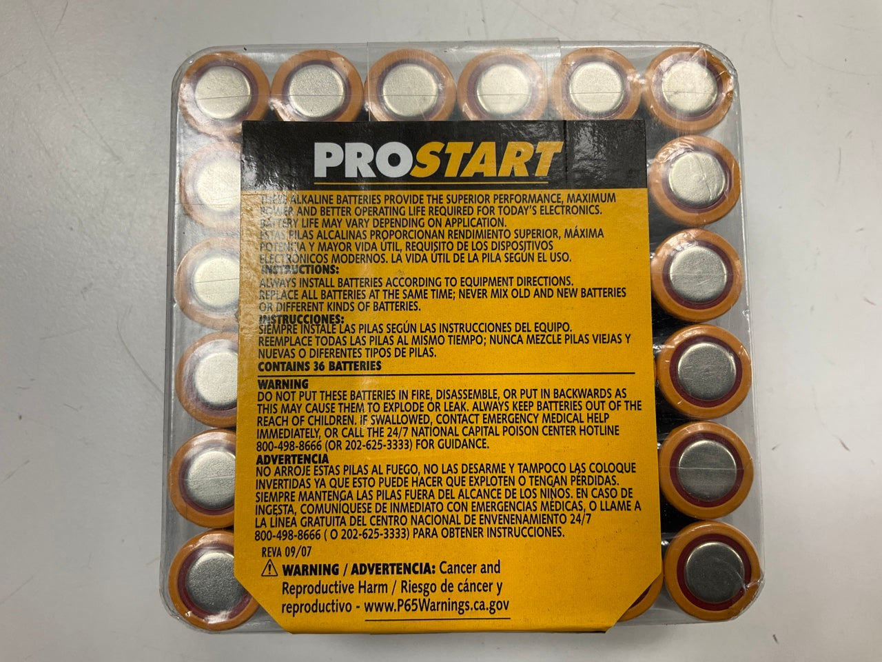(72) Prostart AA DOUBLE A Batteries - DEC 2024 Expiry