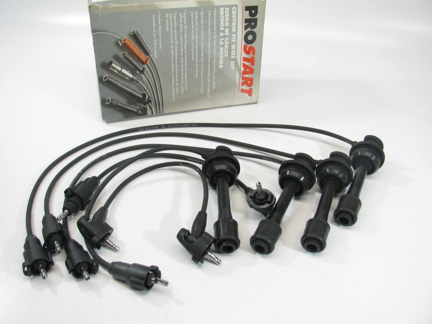 Prostart CH5412SP Ignition Spark Plug Wire Set 1992-1995 Toyota 2.0L-L4 Turbo
