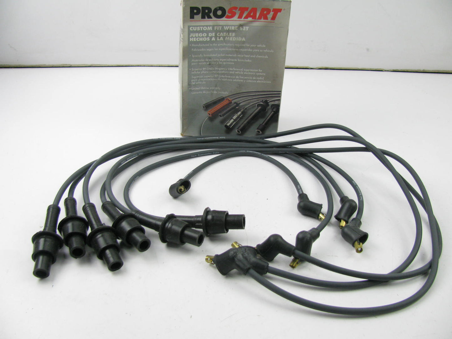 Prostart CH646SP Ignition Spark Plug Wire Set For 1982-1988 Toyota 2.8L-L6