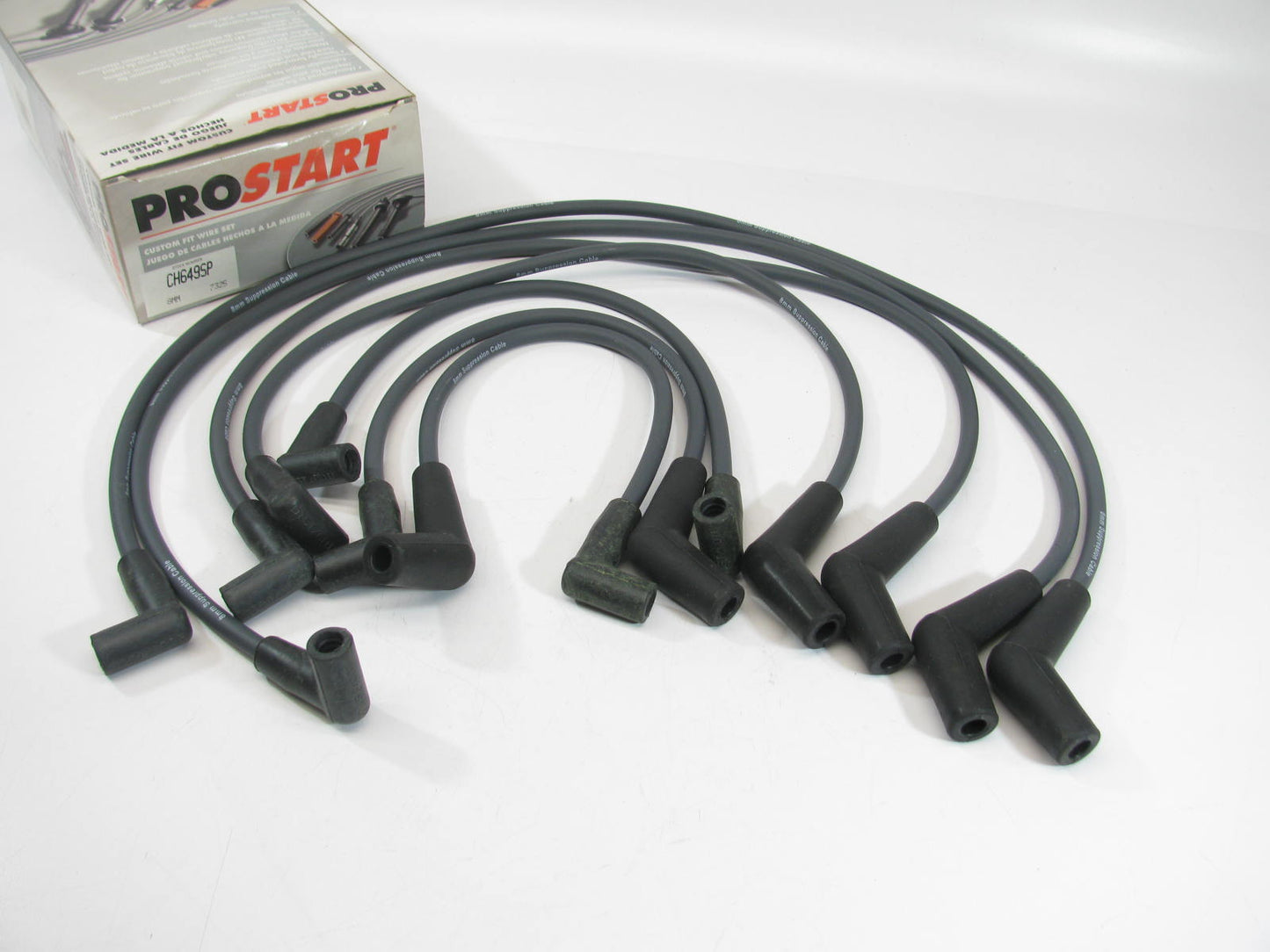 Prostart CH649SP Ignition Spark Plug Wire Set 1984-1986 Ford Mercury 3.8L-V6