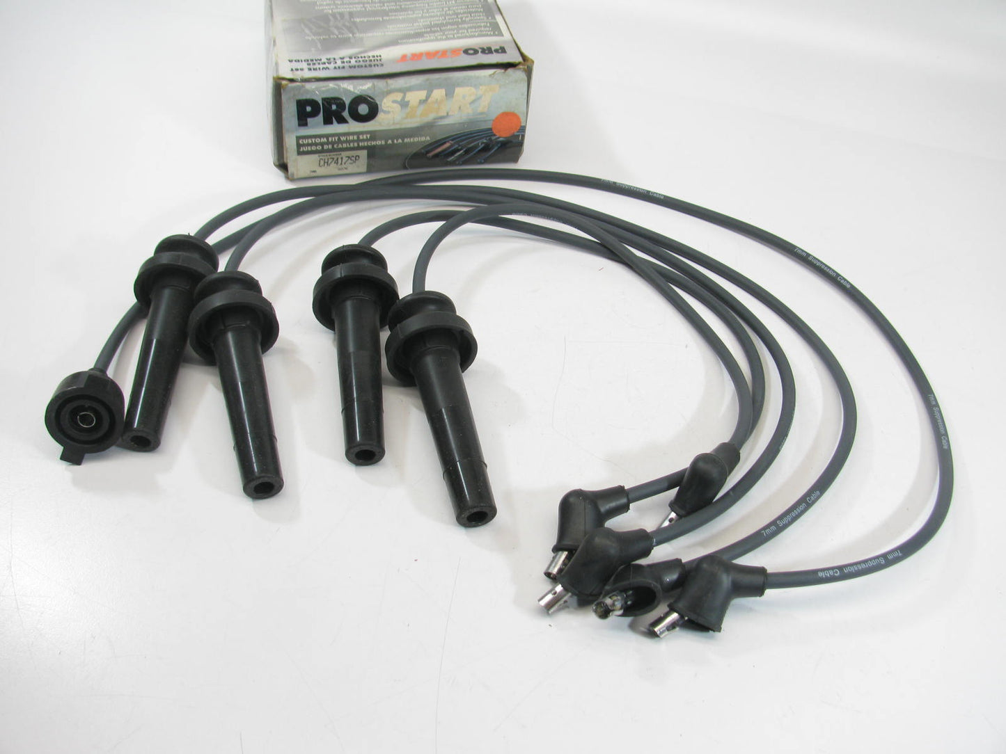 Prostart CH7417SP Ignition Spark Plug Wire Set For 1986-89 Acura Integra 1.6L-L4