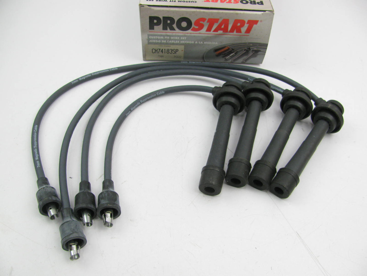 Prostart CH74183SP Ignition Spark Plug Wire Set 1996-1998 GM Suzuki 1.3L 1.6L-L4