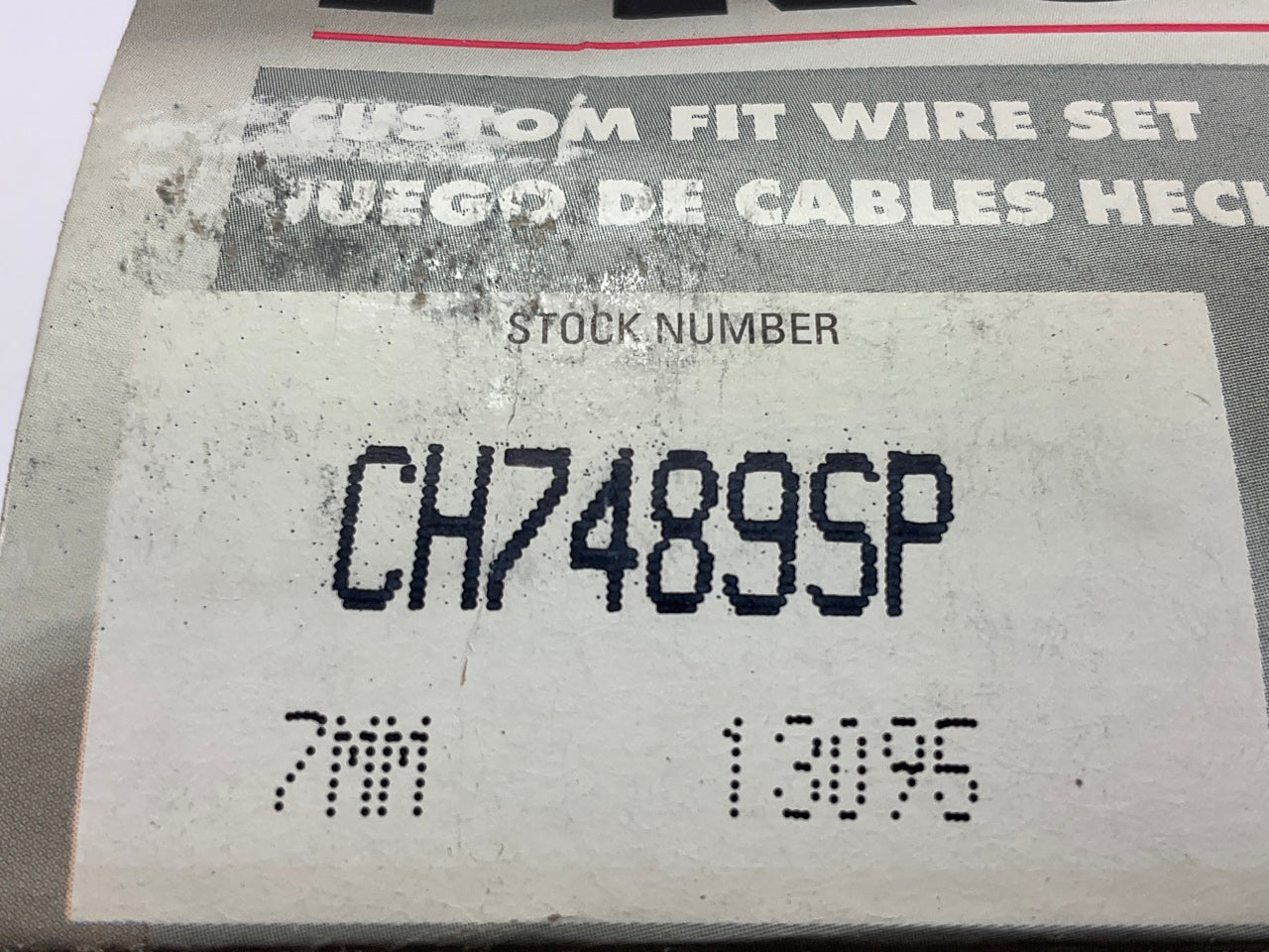 Prostart CH7489SP Ignition Spark Plug Wire Set For 1991-1995 Dodge 2.5L-L4