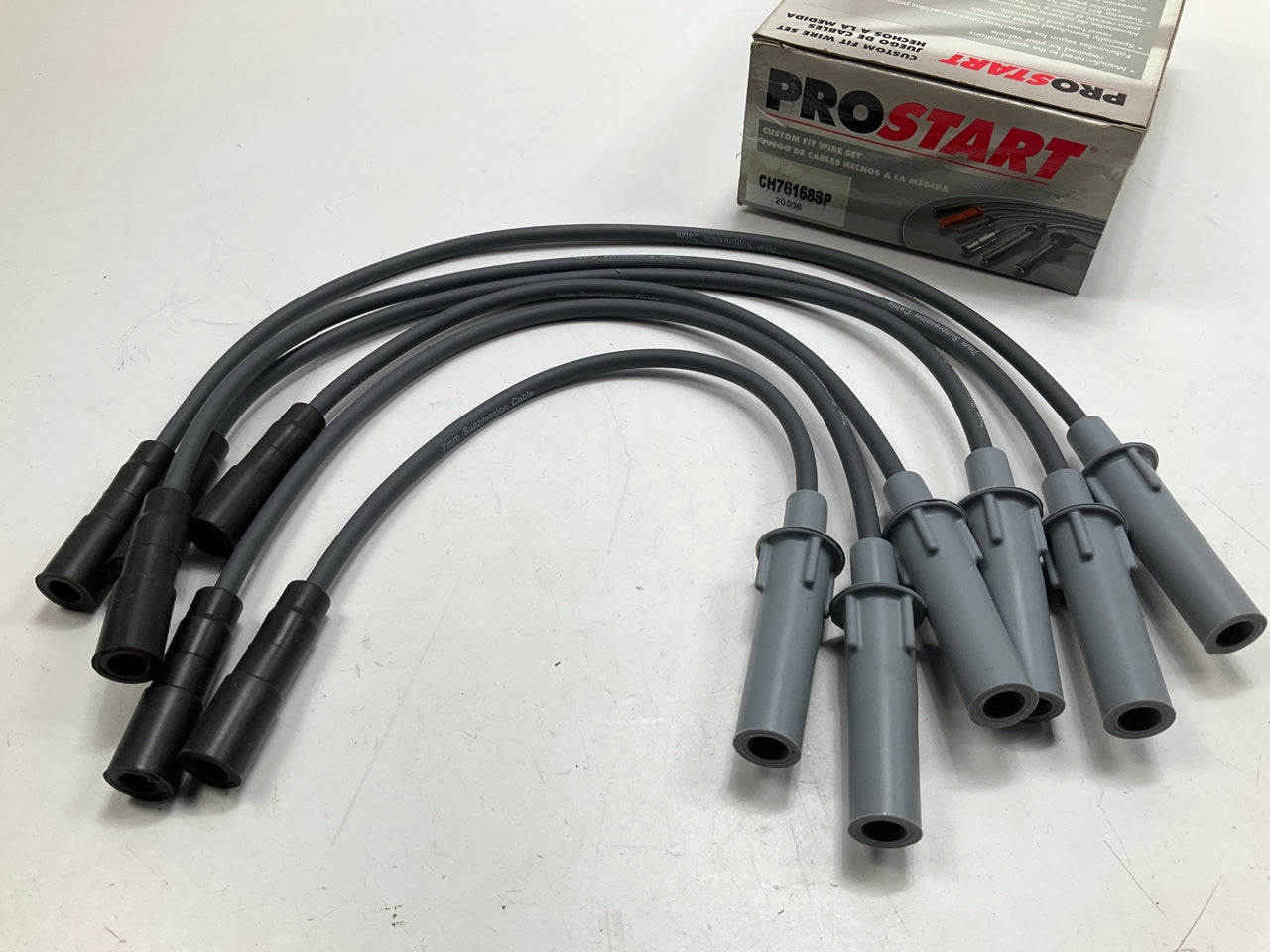 Prostart CH76168SP Ignition Spark Plug Wire Set For 2001-2010 Chrysler 3.3L-V6