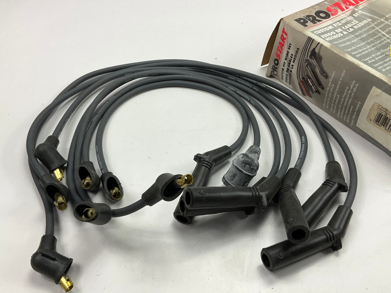 Prostart CH7621SP Ignition Spark Plug Wire Set For 1987-1989 Chrysler 3.0L-V6