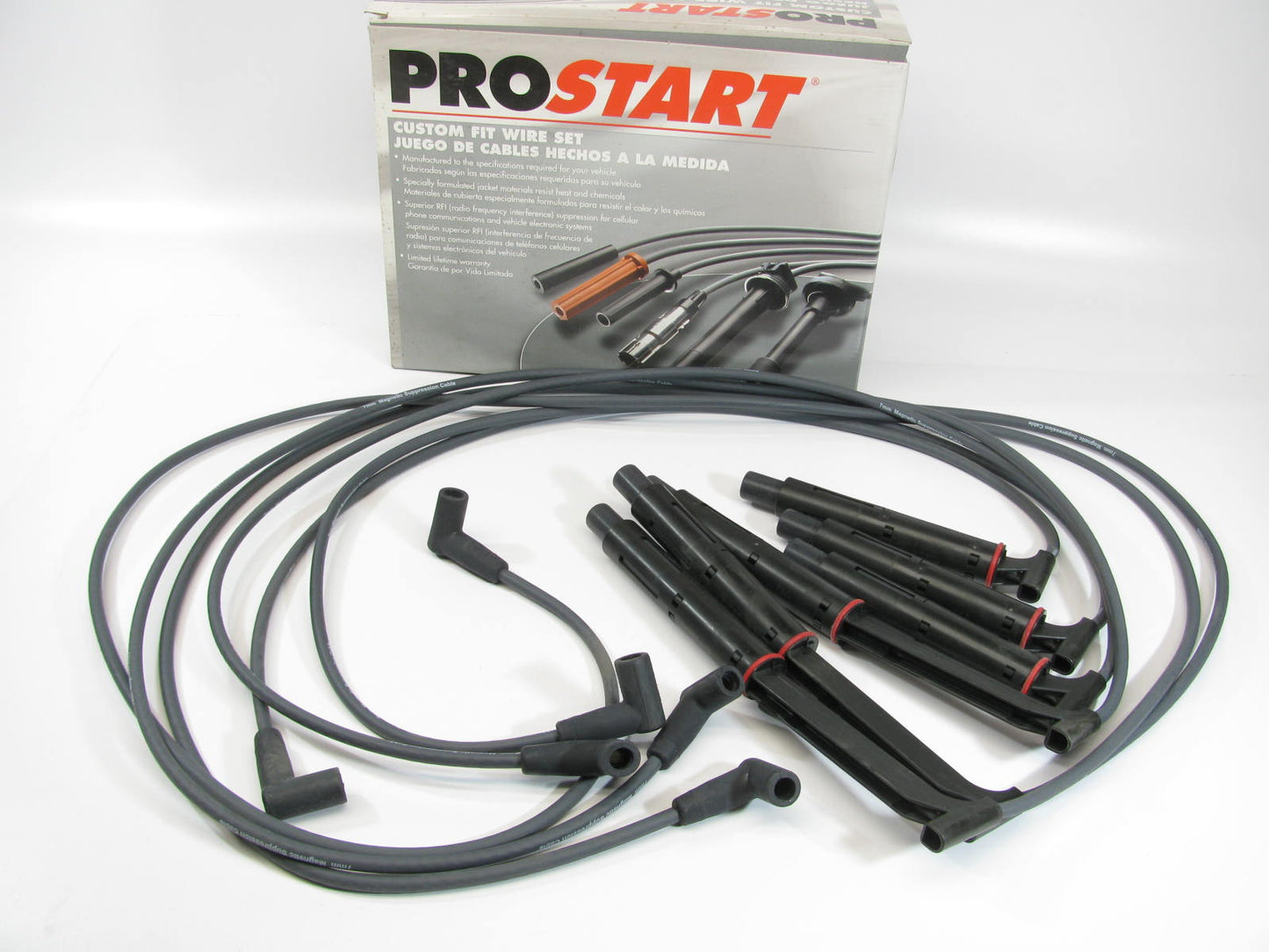 Prostart CH7654SP Ignition Spark Plug Wire Set for 1991-1993 GM 3.4L