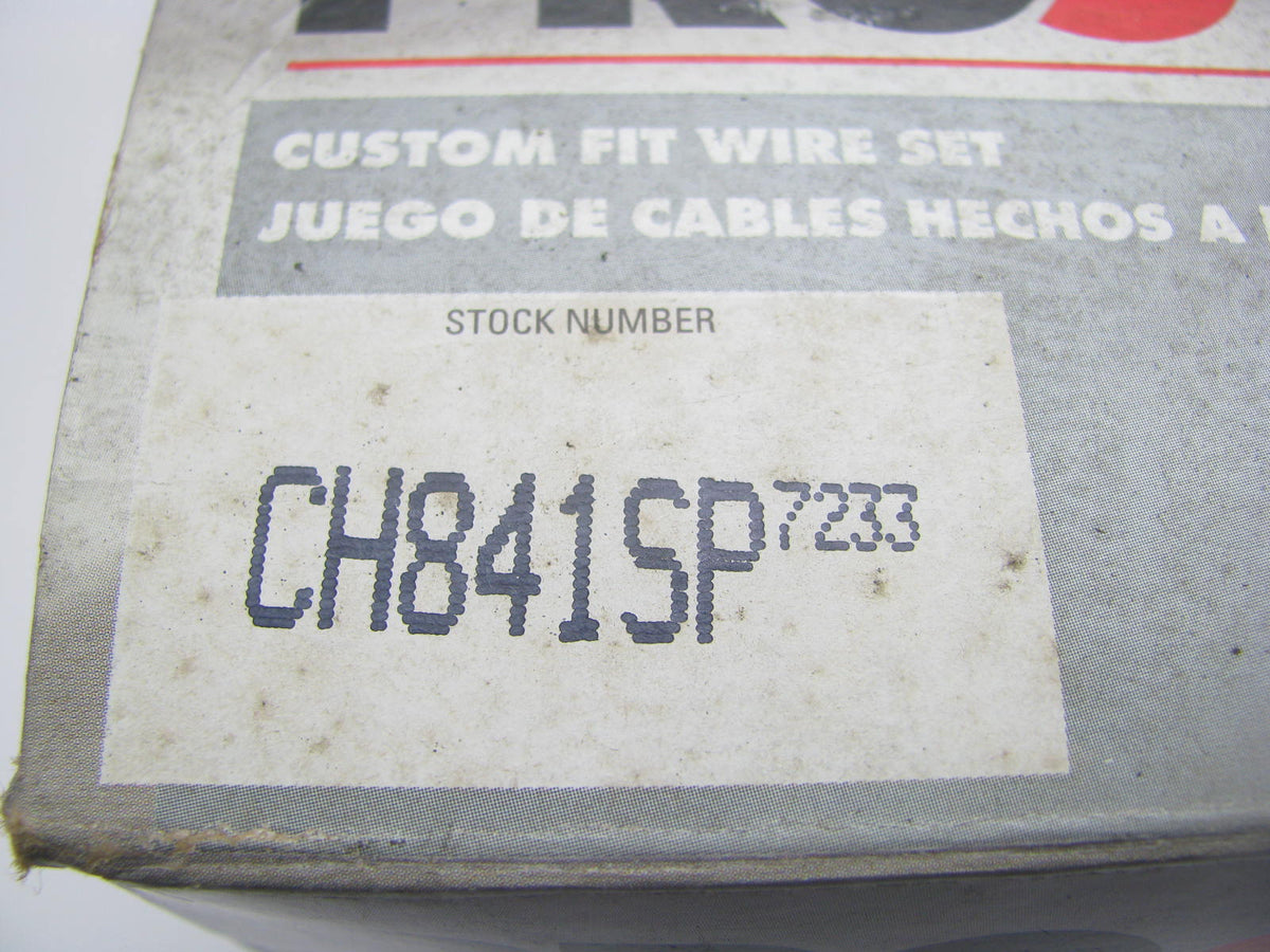 Prostart CH841SP Ignition Spark Plug Wire Set – Spark Surplus Auto Parts