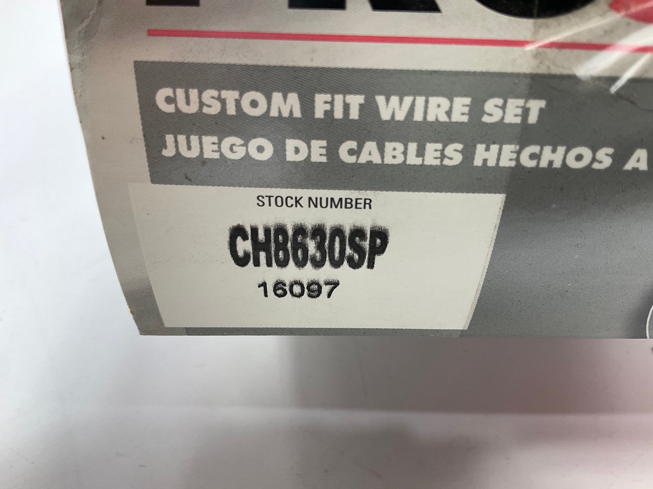 Prostart CH8630SP Ignition Spark Plug Wire Set