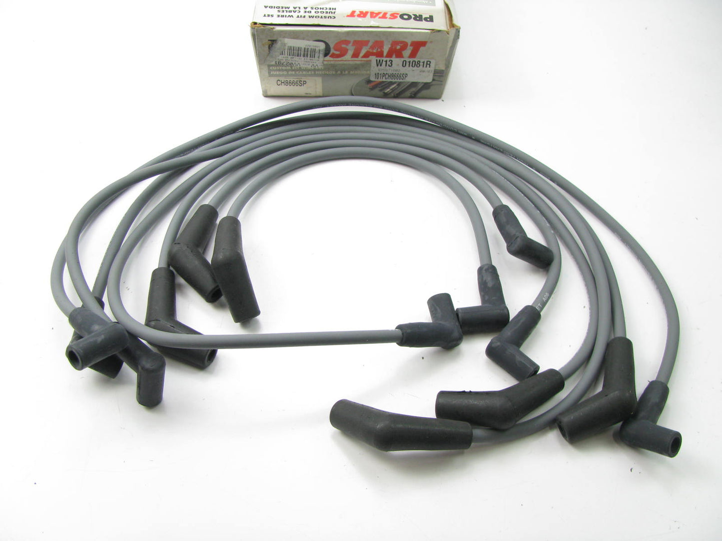 Prostart CH8666SP Ignition Spark Plug Wire Set for 1983-1987 Ford Mercury 3.8L