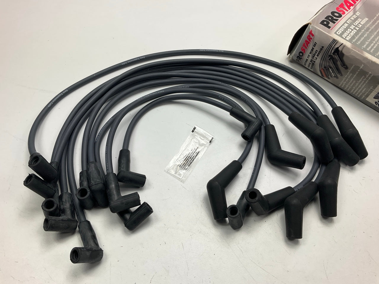 Prostart CH870SP Ignition Spark Plug Wire Set For 1984-1988 Ford Mercury 5.0L-V8