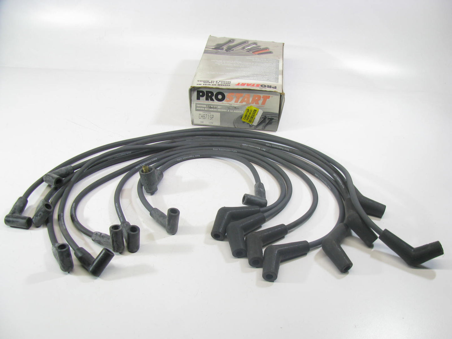 Prostart CH871SP Ignition Spark Plug Wire Set For 1979-1991 Ford 5.0L 5.8L-V8