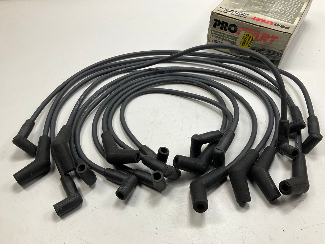 Prostart CH8872SP Ignition Spark Plug Wire Set 1987-1992 Ford Mercury 5.0L-V8