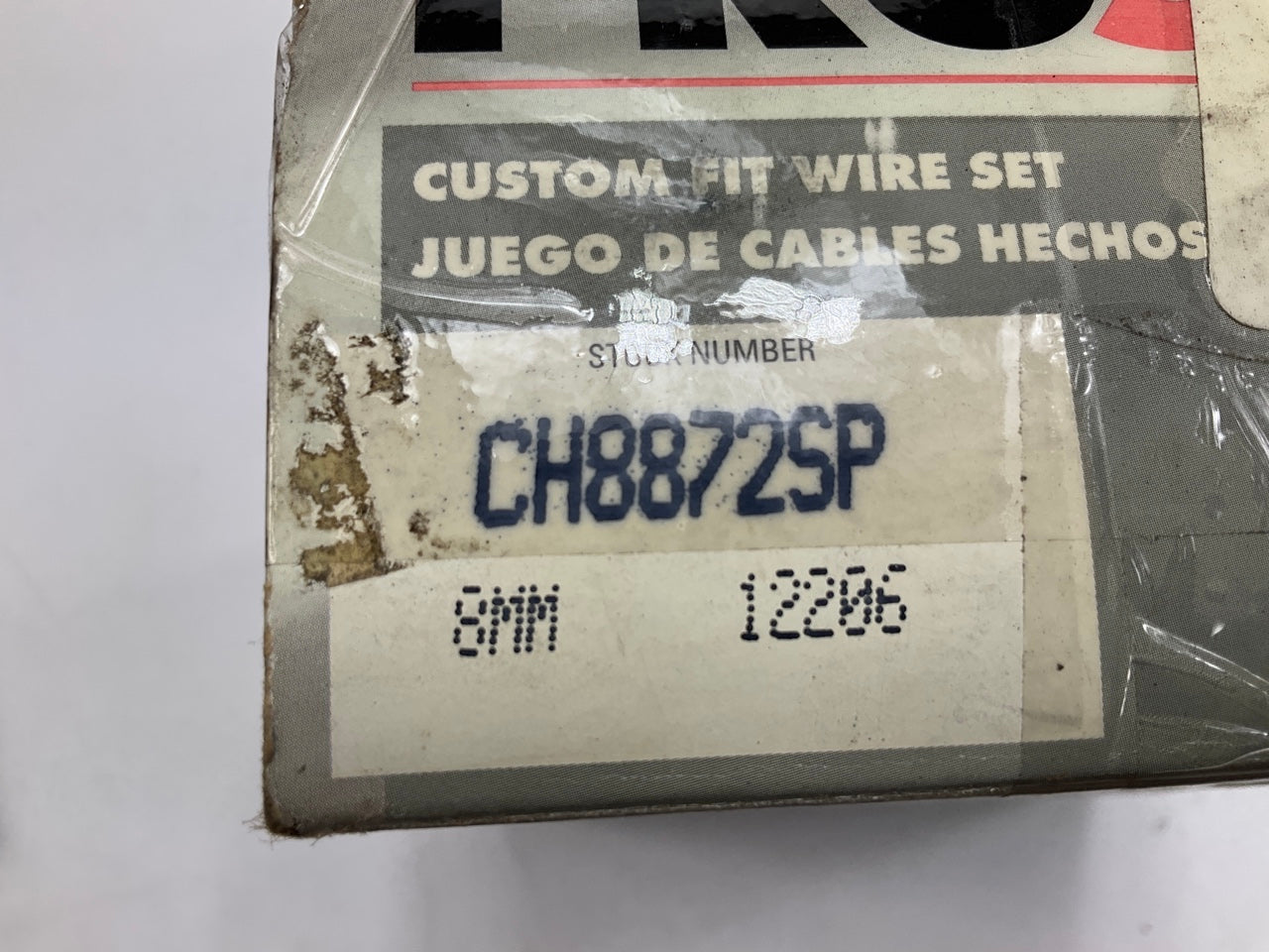 Prostart CH8872SP Ignition Spark Plug Wire Set 1987-1992 Ford Mercury 5.0L-V8