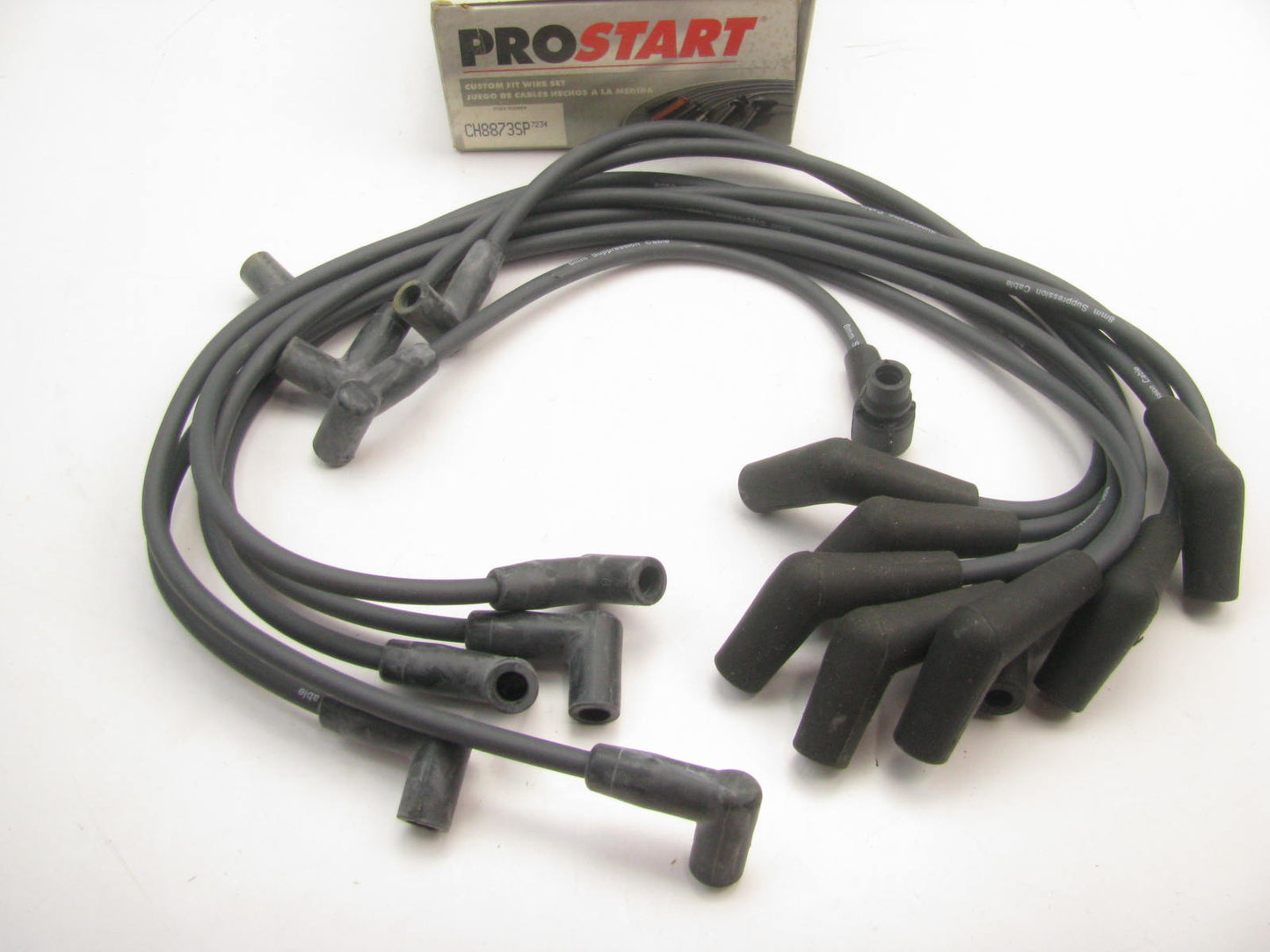Prostart CH8873SP Ignition Spark Plug Wire Set 1990-1991 Ford Lincoln 5.0L V8