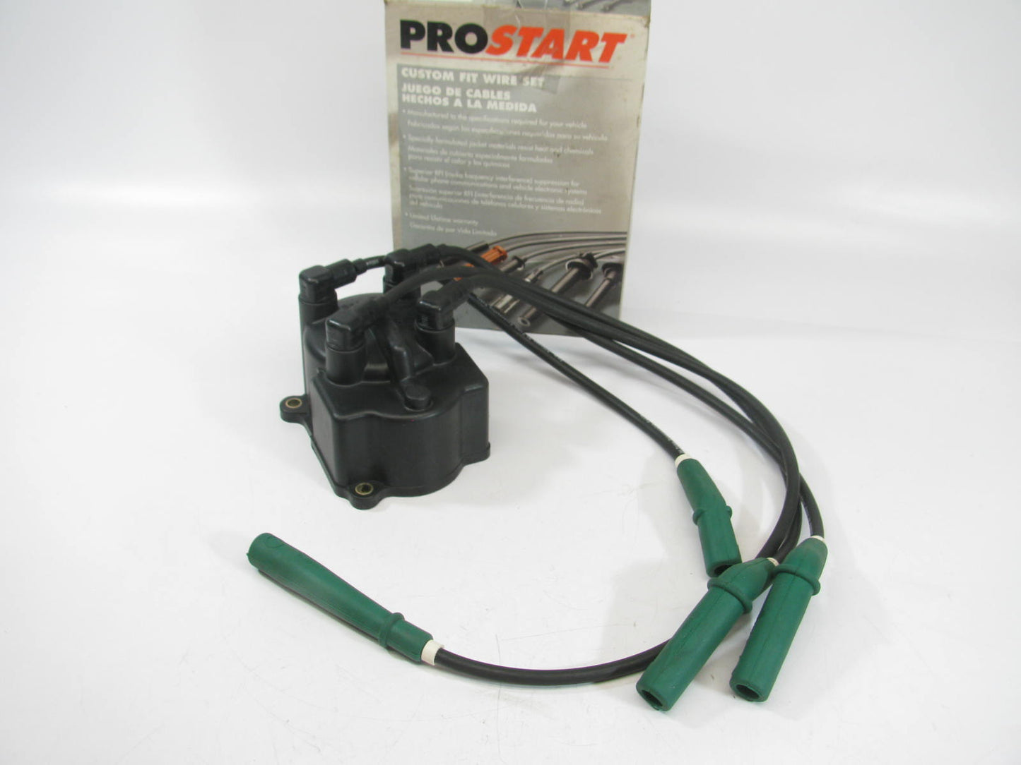 Prostart CHU405SP Ignition Spark Plug Wire Set & Cap 1990 Toyota Tercel 1.5L-L4