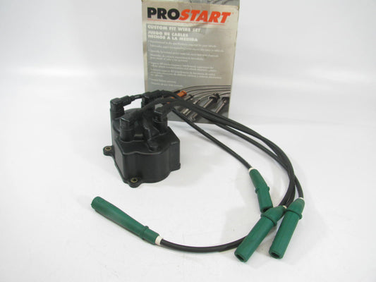 Prostart CHU405SP Ignition Spark Plug Wire Set & Cap 1990 Toyota Tercel 1.5L-L4