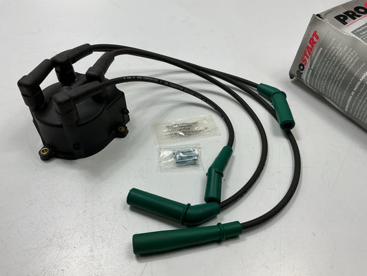 Prostart CHU406SP Ignition Spark Plug Wire Set With Distributor Cap