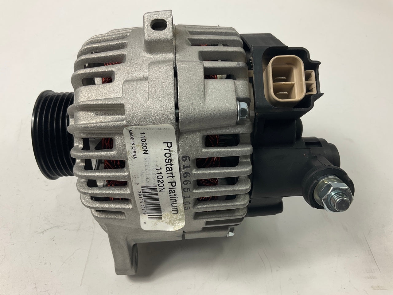 Prostart N11015 Alternator For 2002-04 Santa Fe, 2002-03 Sonata 2.7L-V6, 110 Amp