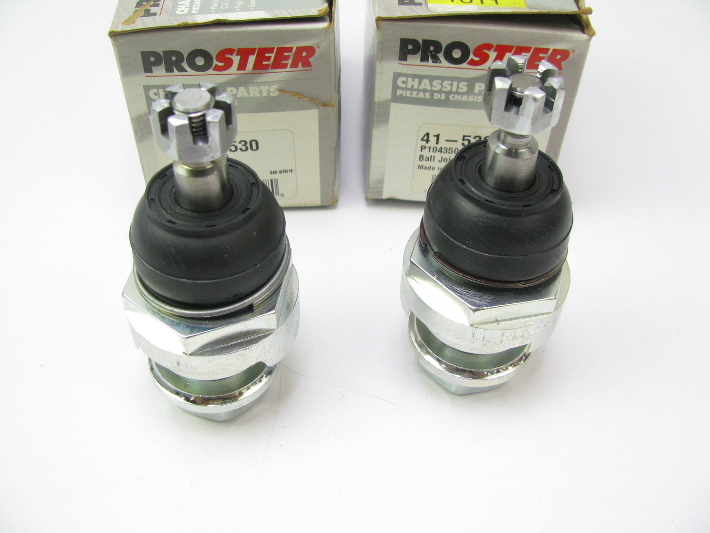 (2) Prosteer 41-530 Adjustable Alignment Caster/Camber Ball Joint - 1 Degree