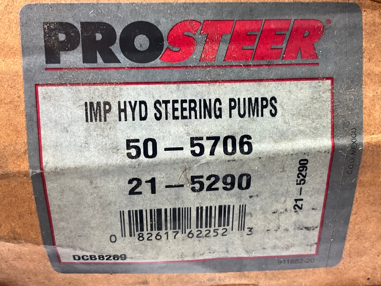 Prosteer 50-5706 REMAN Power Steering Pump For 2003-04 Pilot, 99-03 TL, 01-03 CL