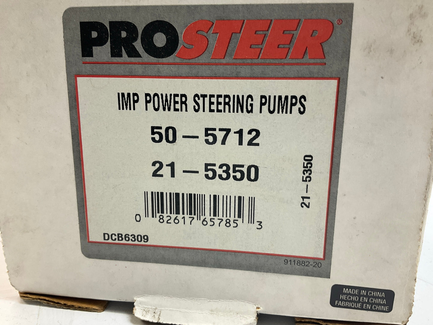 REMAN. Prosteer 50-5712 Power Steering Pump
