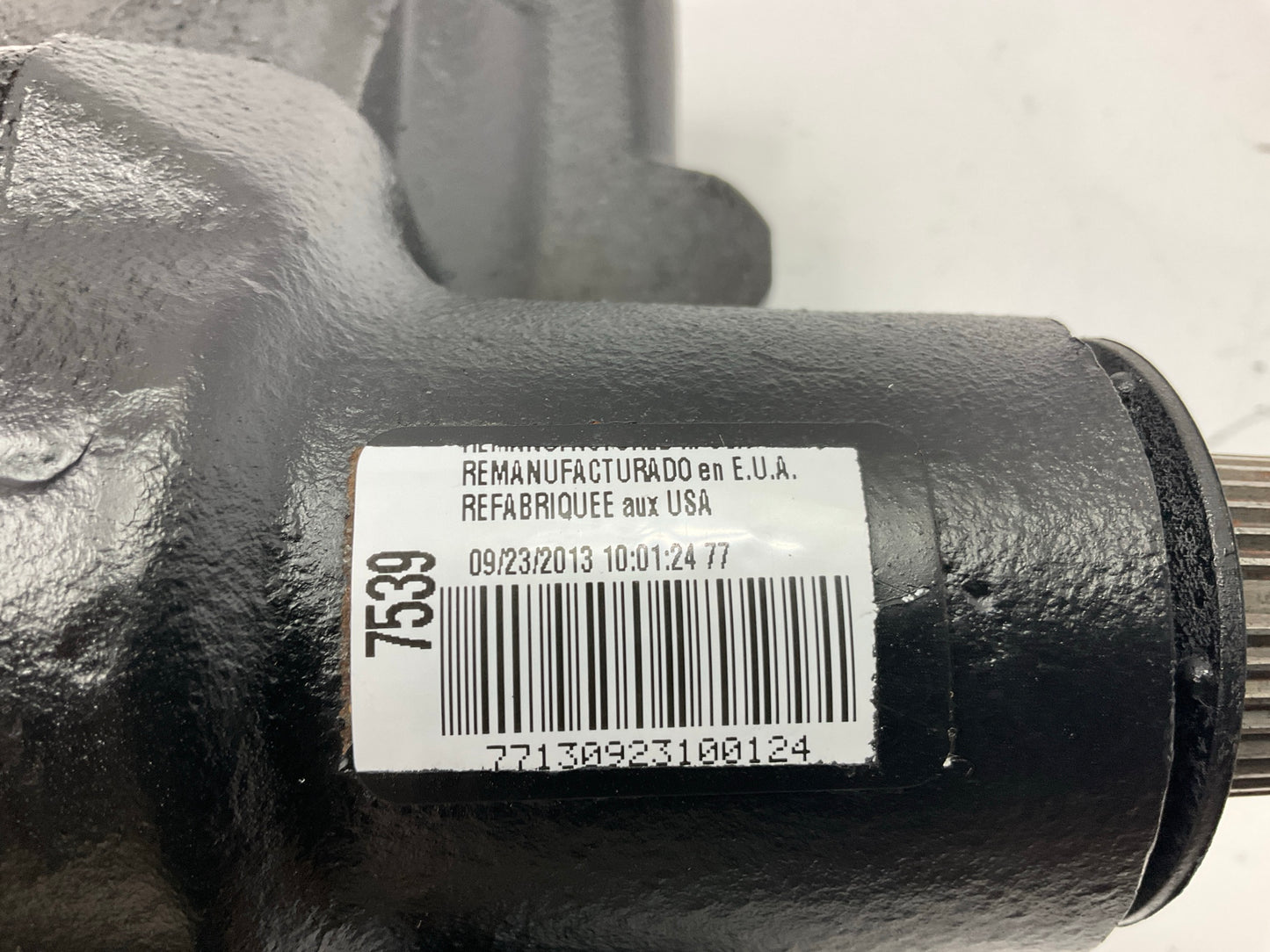 REMAN. Prosteer 51-7539 Steering Gear Box (With Power Steering)