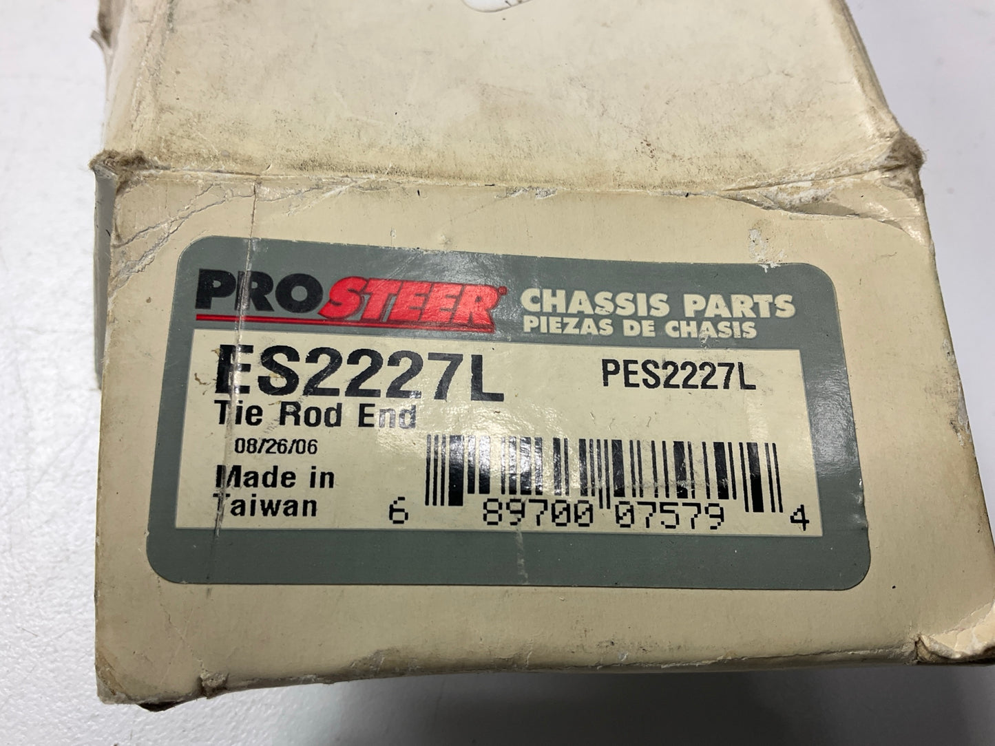 Prosteer ES2227L Front Inner Steering Tie Rod End