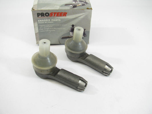 (2) Prosteer ES2748 Steering Tie Rod Ends - Front Outer