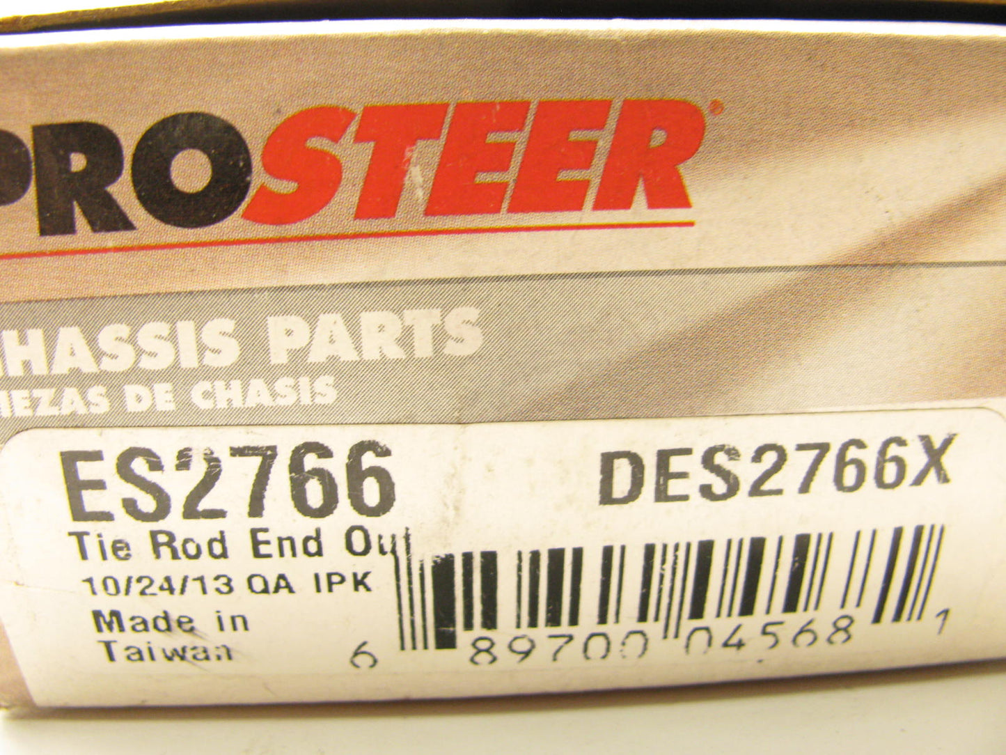 Prosteer ES2766 Steering Tie Rod End - Front Outer