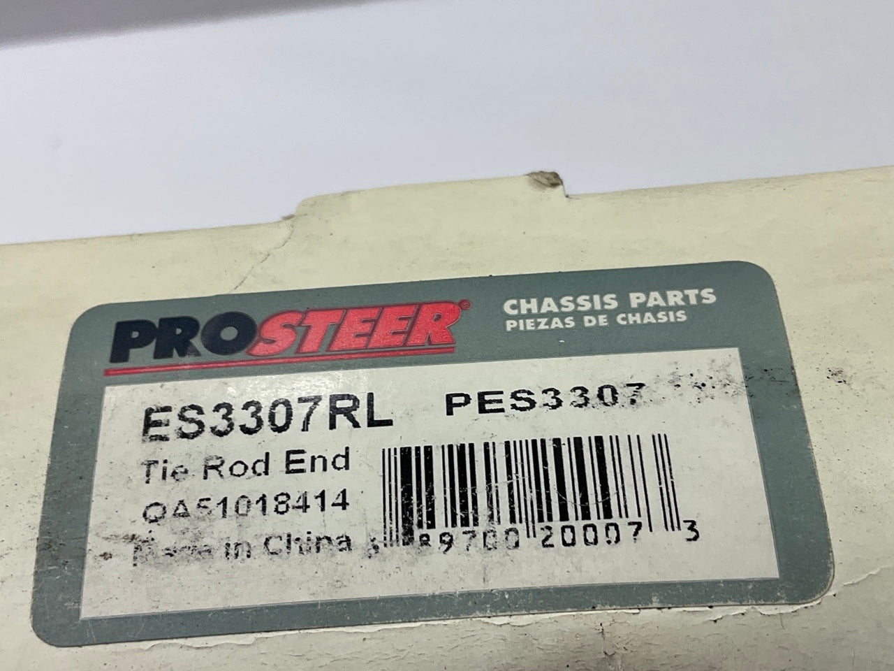 Prosteer ES3307RL Steering Tie Rod End - Front Outer