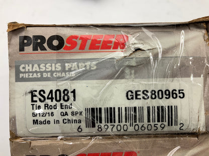 (2) Prosteer ES4081 Steering Tie Rod End - Front Inner