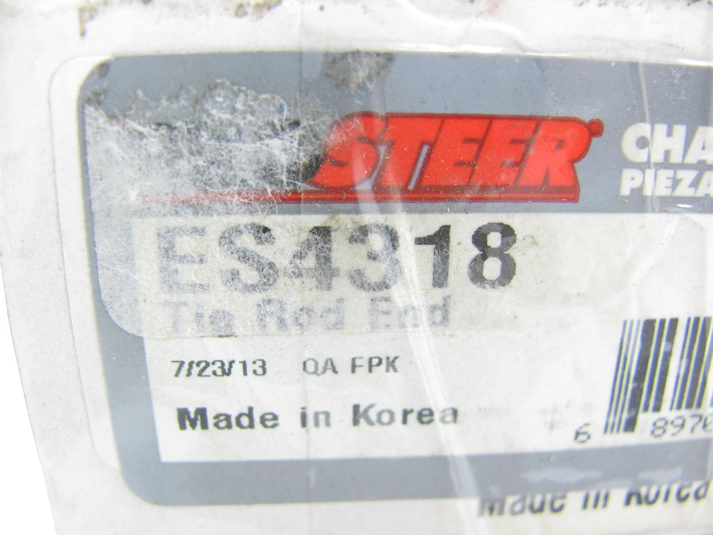 Prosteer ES4318 Steering Tie Rod End - Front Right Outer