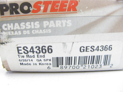 Prosteer ES4366 Steering Tie Rod End - Front Right Outer