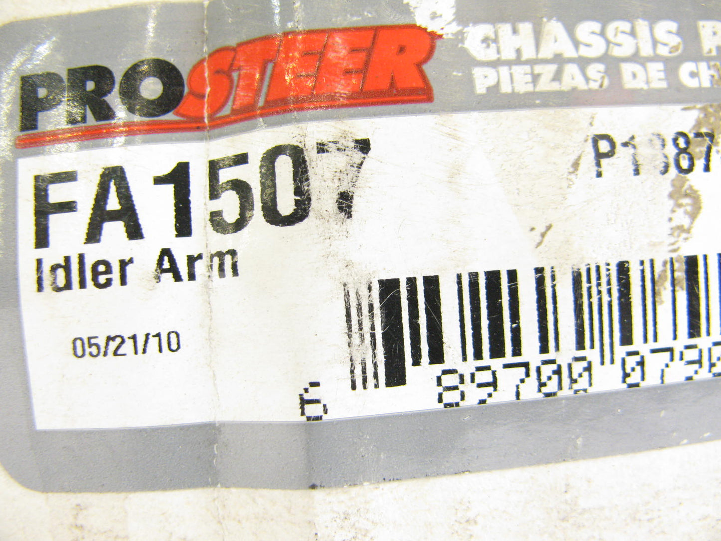 Prosteer FA1507 FRONT LEFT Steering Idler Arm For 1985-90 Astro & Safari