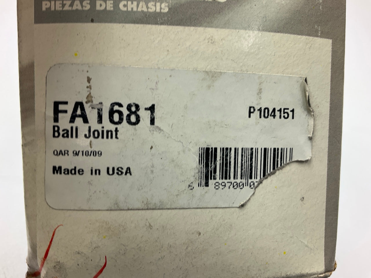 Prosteer FA1681 Suspension Ball Joint, Front Lower