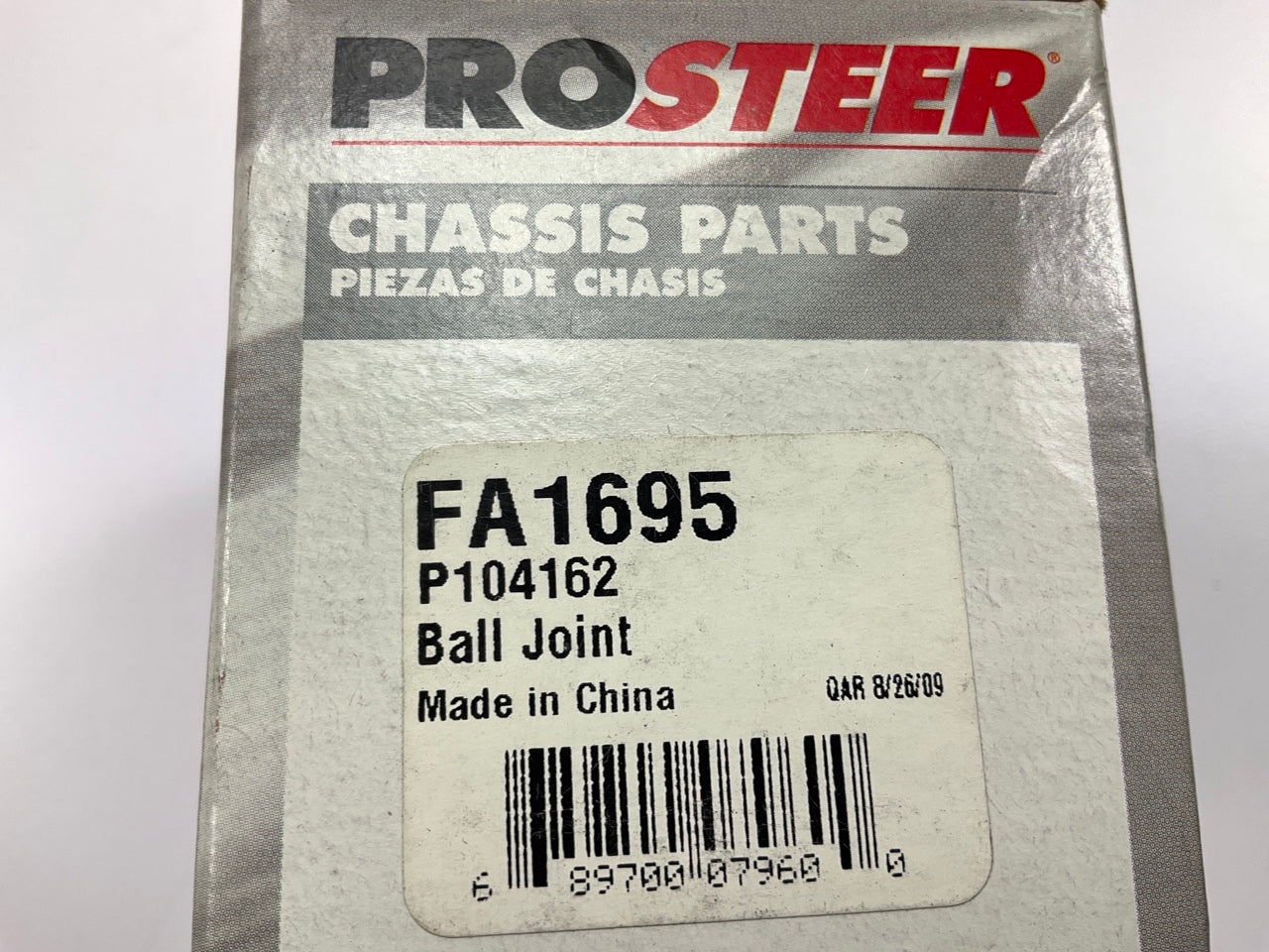 Prosteer FA1695 Suspension Ball Joint - Front Upper - 4X4 (4WD) ONLY