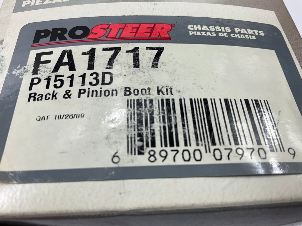 Prosteer FA1717 Steering Rack And Pinion Bellows Boot
