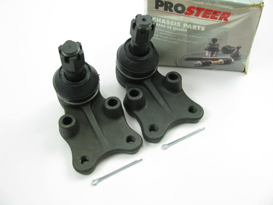 (2) Prosteer FA1785 Front Lower Suspension Ball Joint 1988-1995 Isuzu Pickup