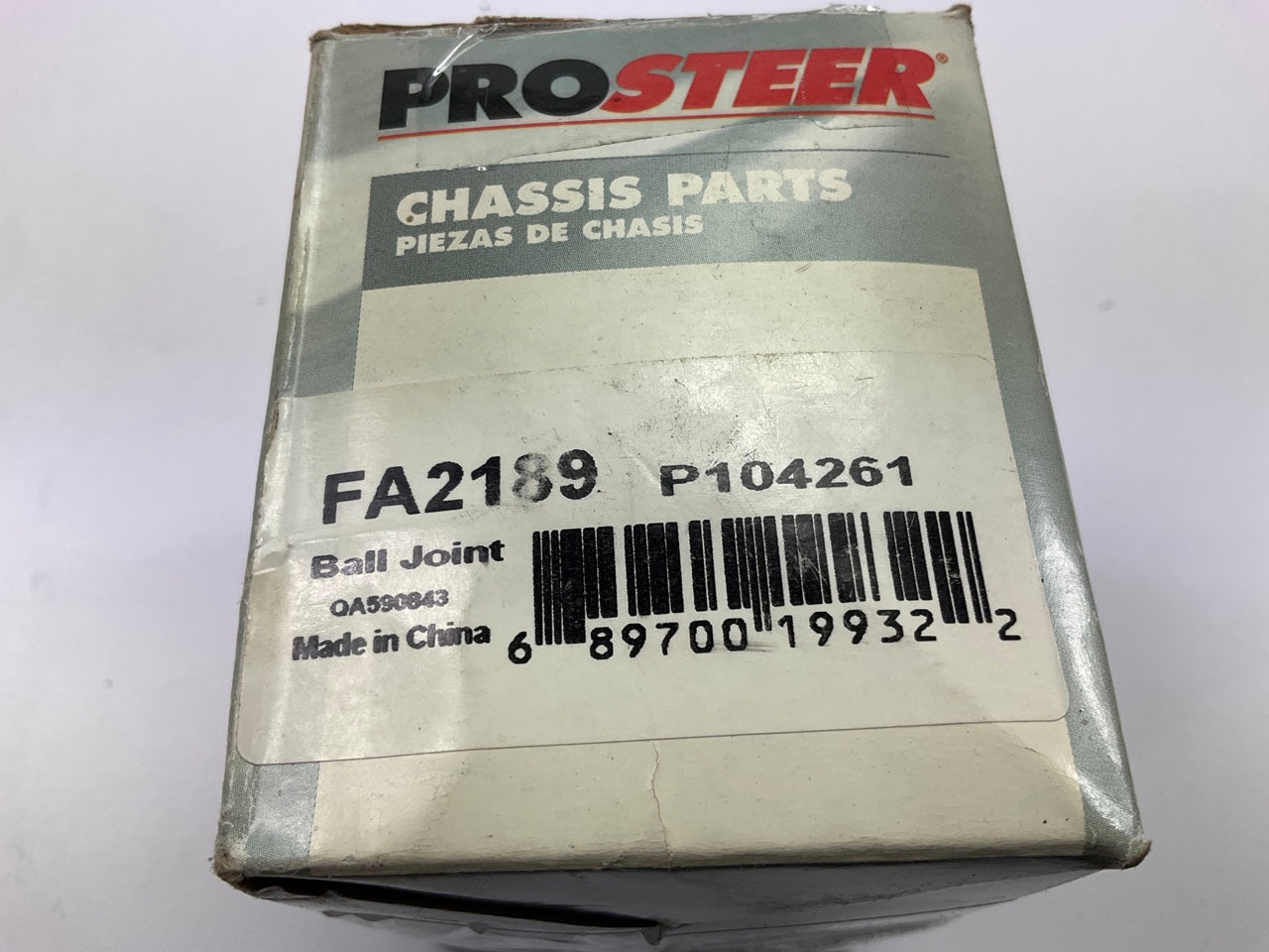 Prosteer FA2189 Suspension Ball Joint - Front Upper