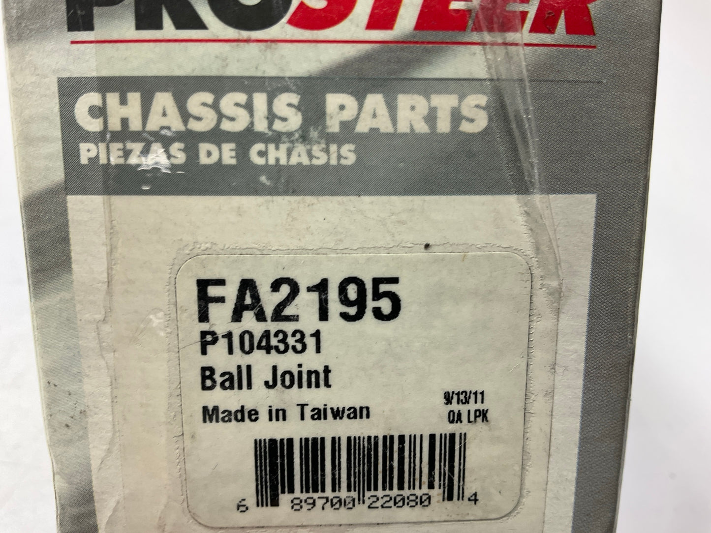 (2) Prosteer FA2195 Front Lower Ball Joint - 2001-2012 Ford Escape, Tribute