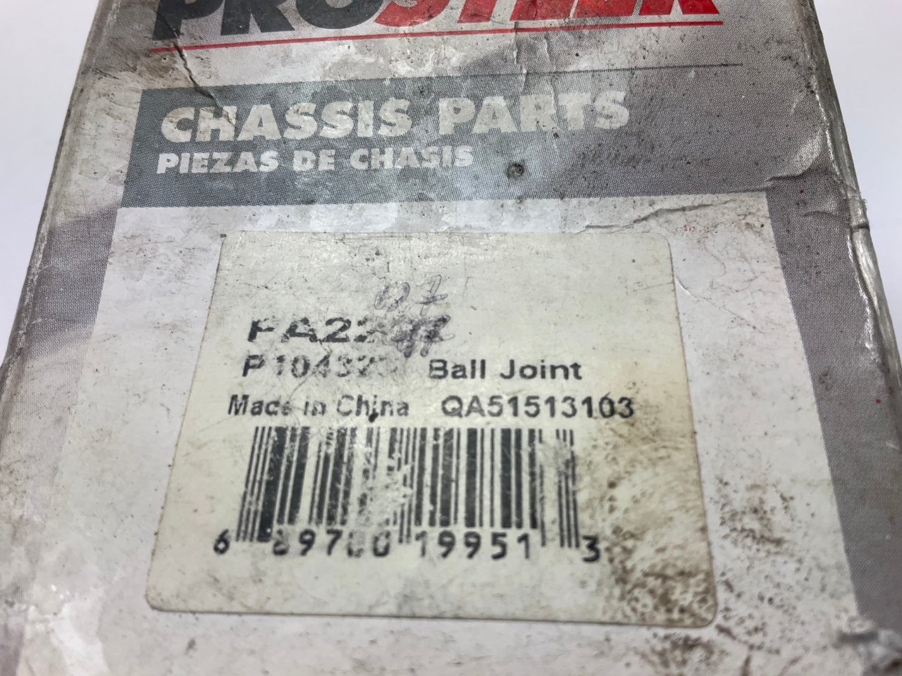 Prosteer FA2207 Suspension Ball Joint - Front Right Lower