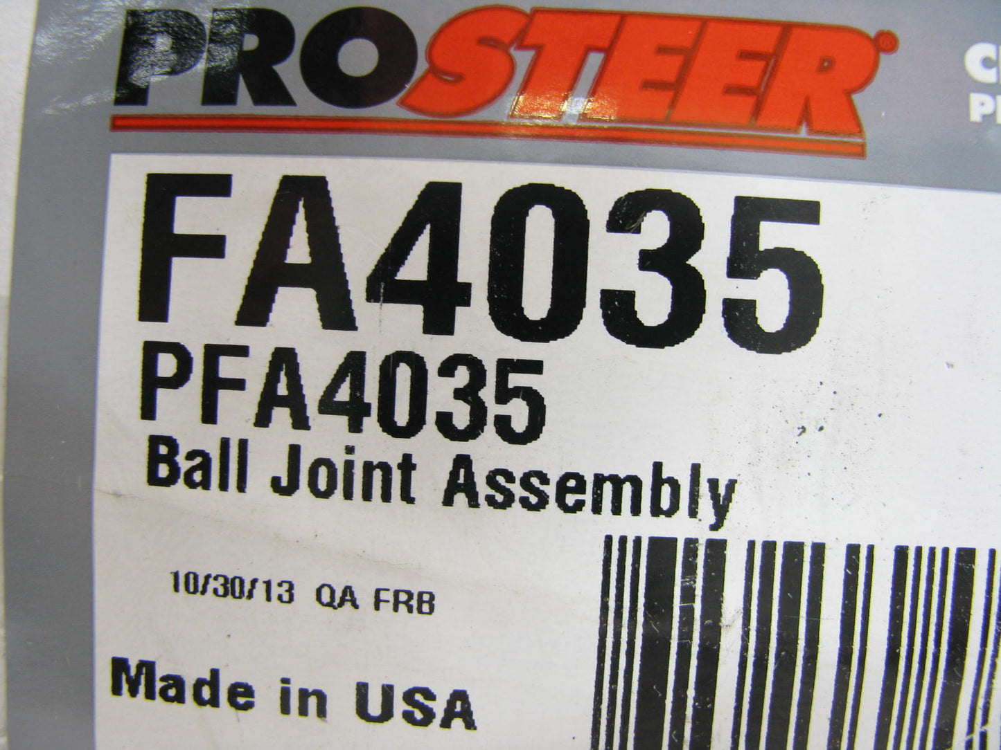 Prosteer FA4035 Front Left Lower Suspension Ball Joint For 1995-98 Ford Windstar