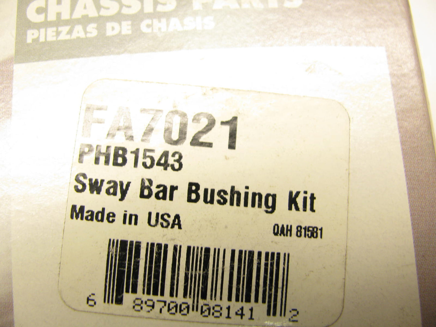 (2) Prosteer FA7021 Suspension Stabilizer Bar Bushing - Front