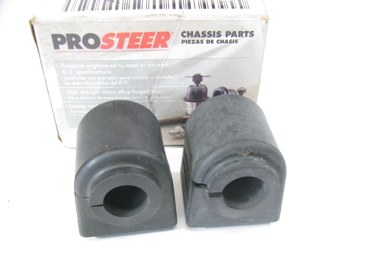 (2) Prosteer FA7303 Suspension Stabilizer Sway Bar Bushing - Front - PAIR
