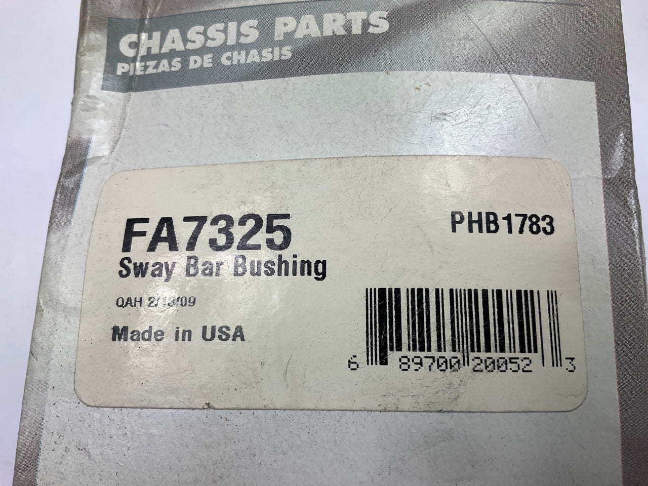Prosteer FA7325 Suspension Stabilizer Sway Bar Bushings, Front