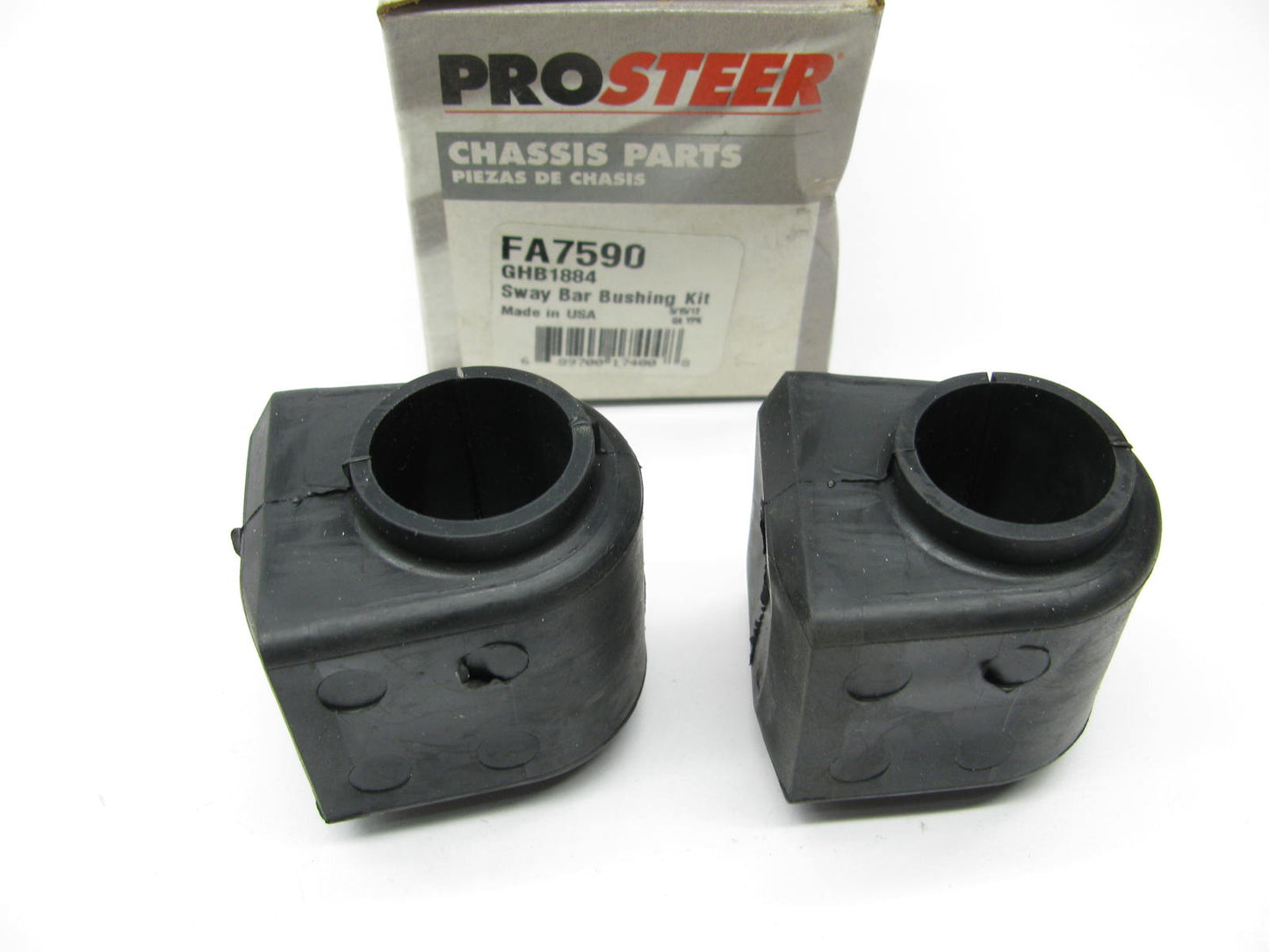 (2) Prosteer FA7590 Suspension Stabilizer Sway Bar Bushing - Front