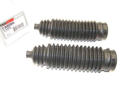 (2) Prosteer FA8086 Power Steering Rack And Pinion Bellow Kit