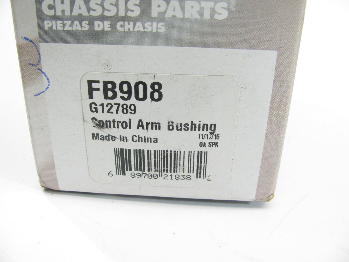 Prosteer FB908 Suspension Control Arm Bushing - Front Lower Rearward